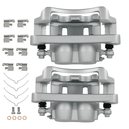 Front Disc Brake Caliper Set for Ford F-250 F-350 Super Duty Excursion (2011–2016)