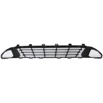 Replacement Black Textured Polypropylene Front Bumper Cover Grille