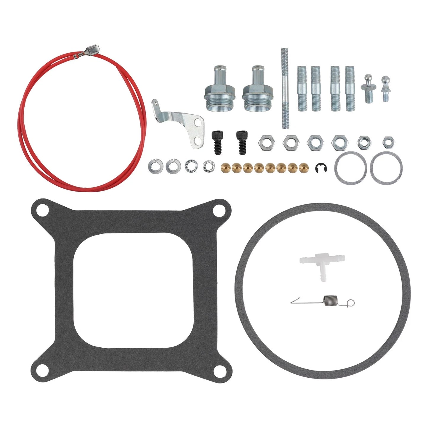 4 Barrel Carburetor for Holley 750CFM Double Pumper E-Choke BR-67213 Aluminum (—)