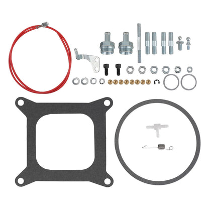 4 Barrel Carburetor for Holley 750CFM Double Pumper E-Choke BR-67213 Aluminum (—)