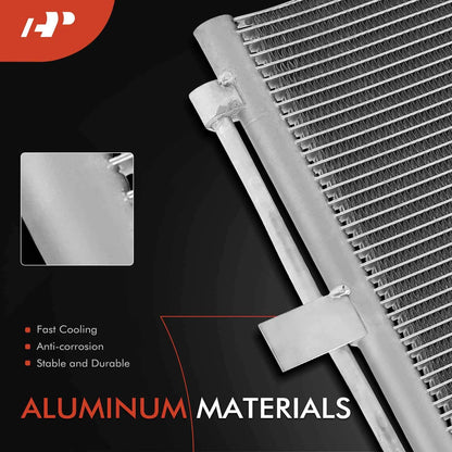 A/C Condenser with Bracket & Receiver Drier for Buick Envision (2016–2019)