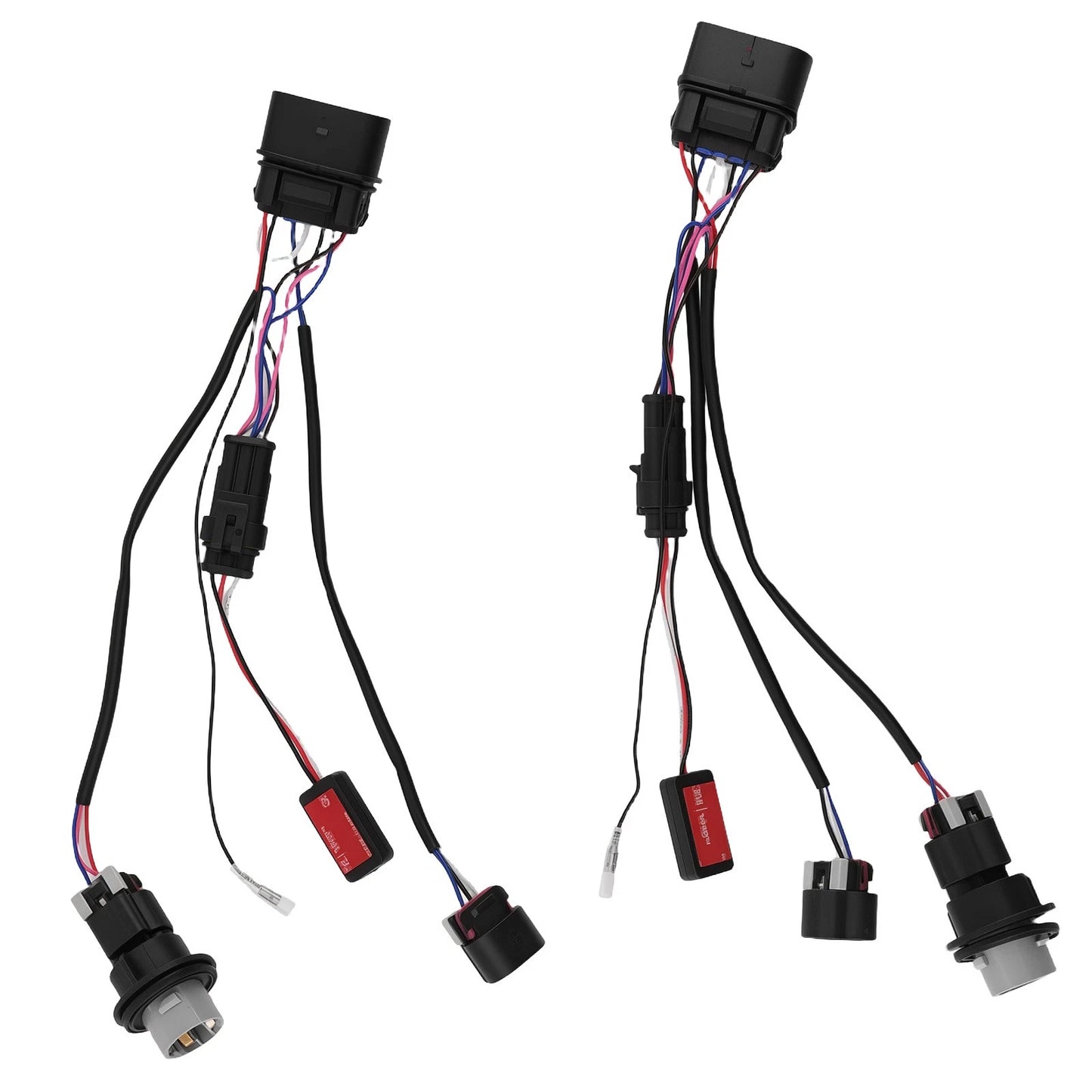2X Projector Headlight Conversion Wire Harness for Dodge Ram 1500–3500 (2013–2018)