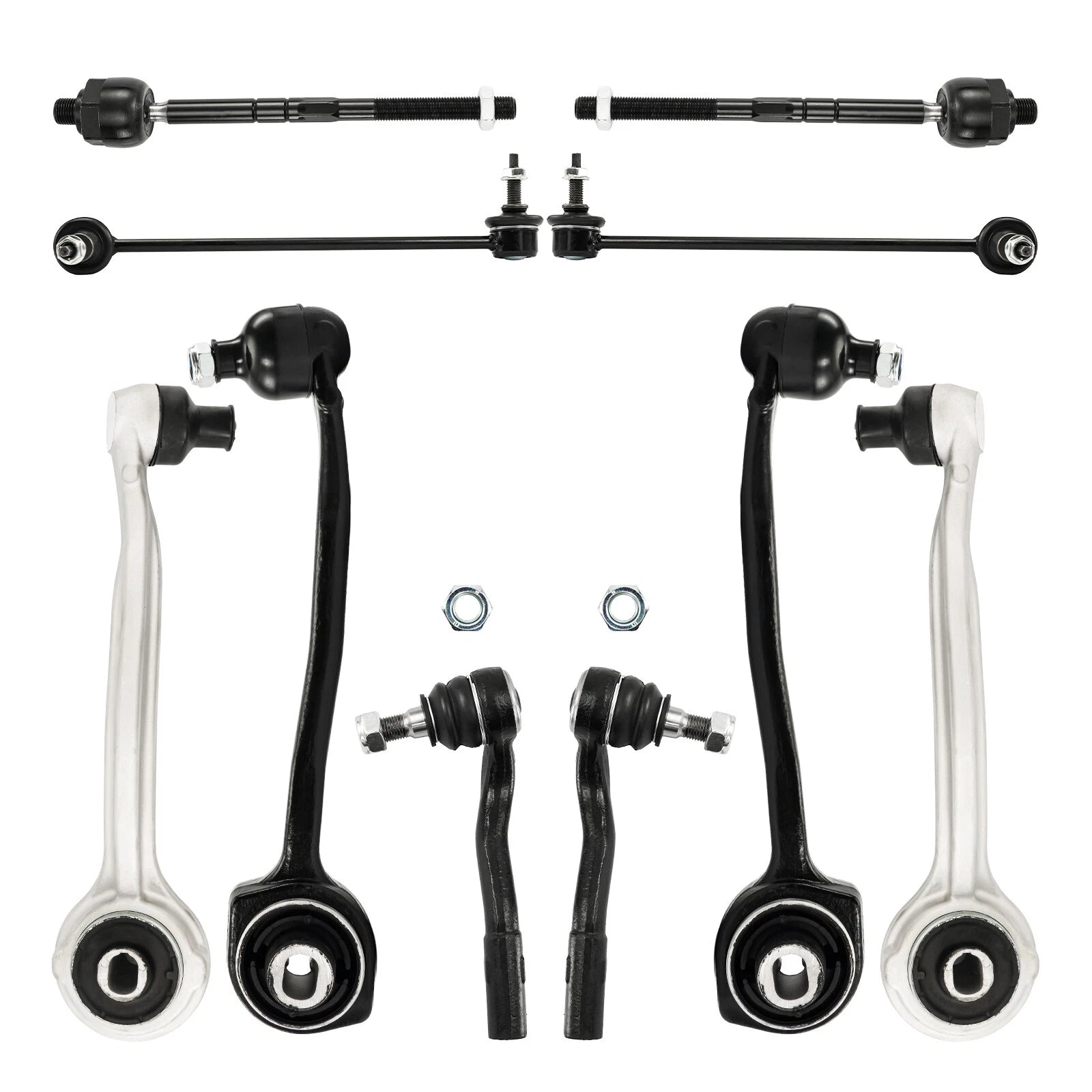 Front Control Arms Tierods Sway Bar for Mercedes-Benz C32 CLK (2003–2005)