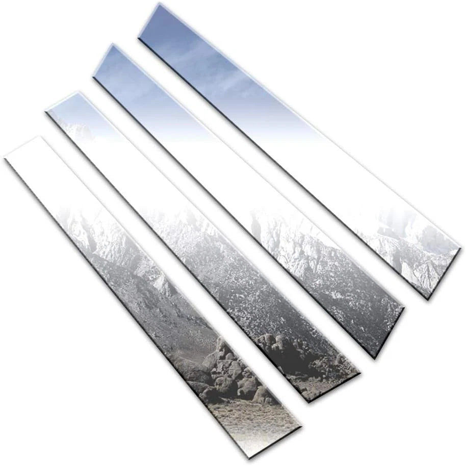 Luxury FX Chrome Pillar Post Trim 4pc for Nissan Murano (2003–2007)