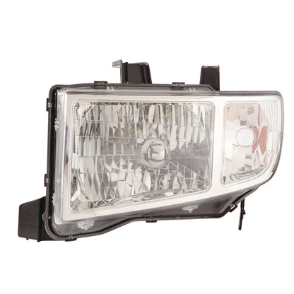 Head Light Lens Housing Driver Side Replacement for Honda Ridgeline (2009–2014)