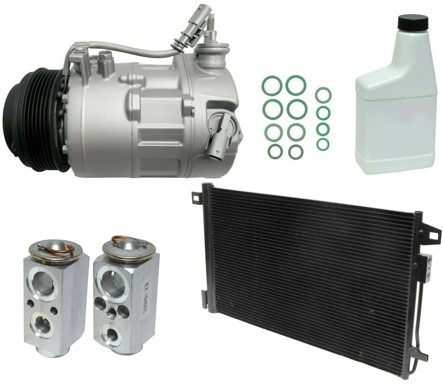 A/C Compressor Kit with Condenser for Ford Ranger (2011–2018)
