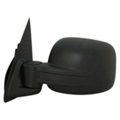 Replacement Textured Driver Side Manual Door Mirror For 2002-2007 Jeep Liberty