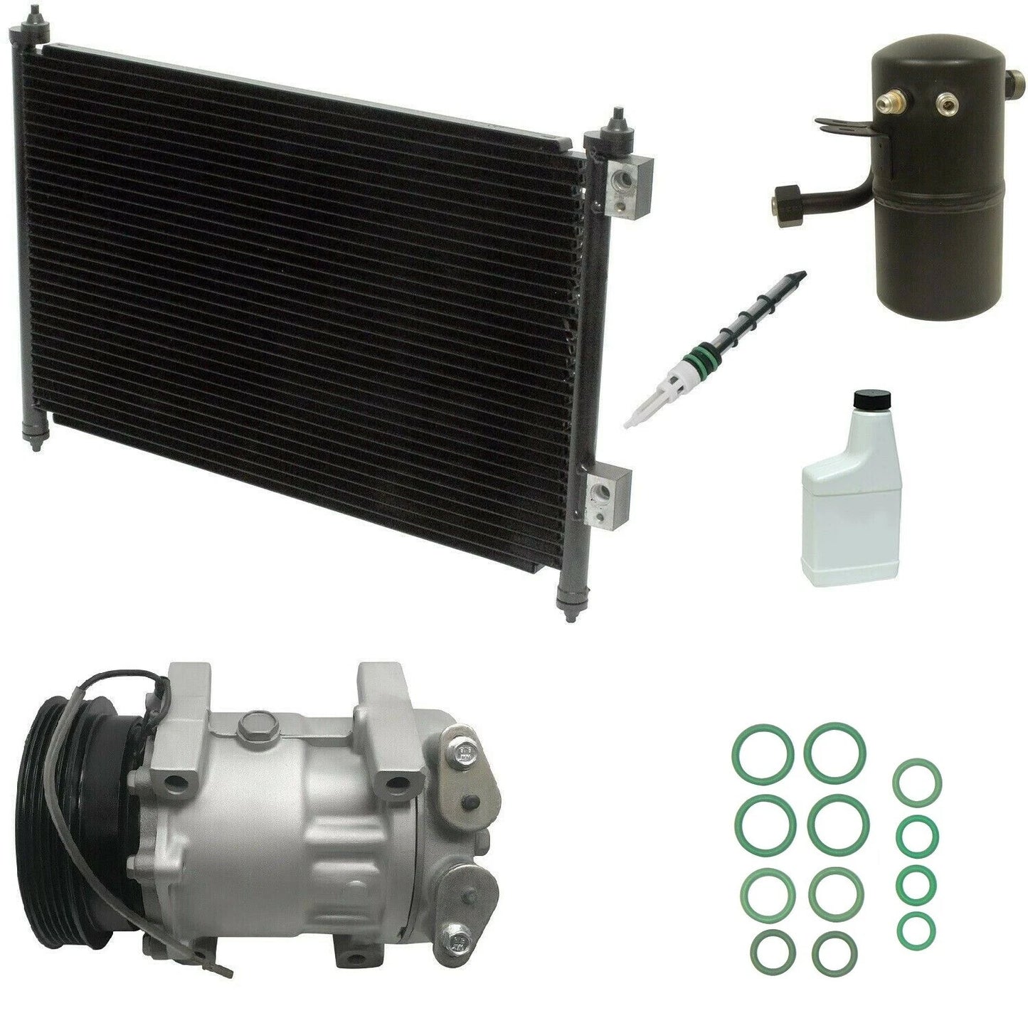 AC Compressor Kit with Condenser for Ford F150 (2004–2008)
