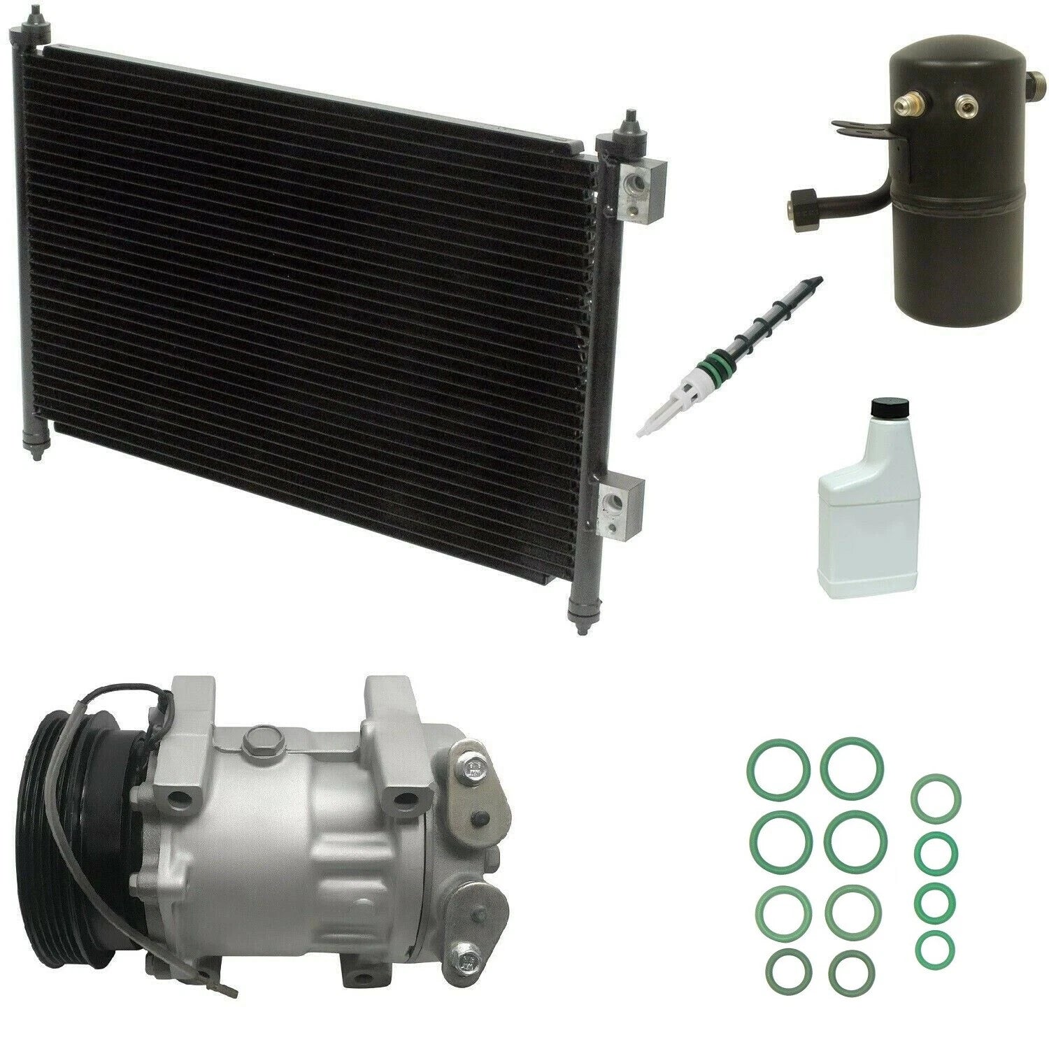 AC Compressor Kit with Condenser for Ford F150 (2004–2008)