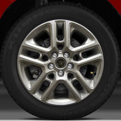 17x7 Factory Wheel (Fine Bright Silver Full Face) for 2017-2018 Jeep Compass