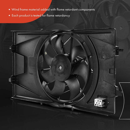 Cooling Fan Assembly with Shroud for Chevrolet Cobalt (2006–2008)