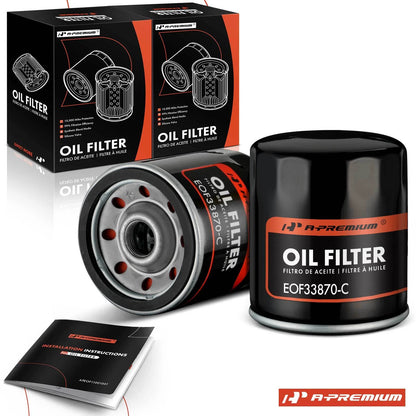 2X Engine Oil Filter for Chevrolet Silverado 1500, Equinox (2002–2013)
