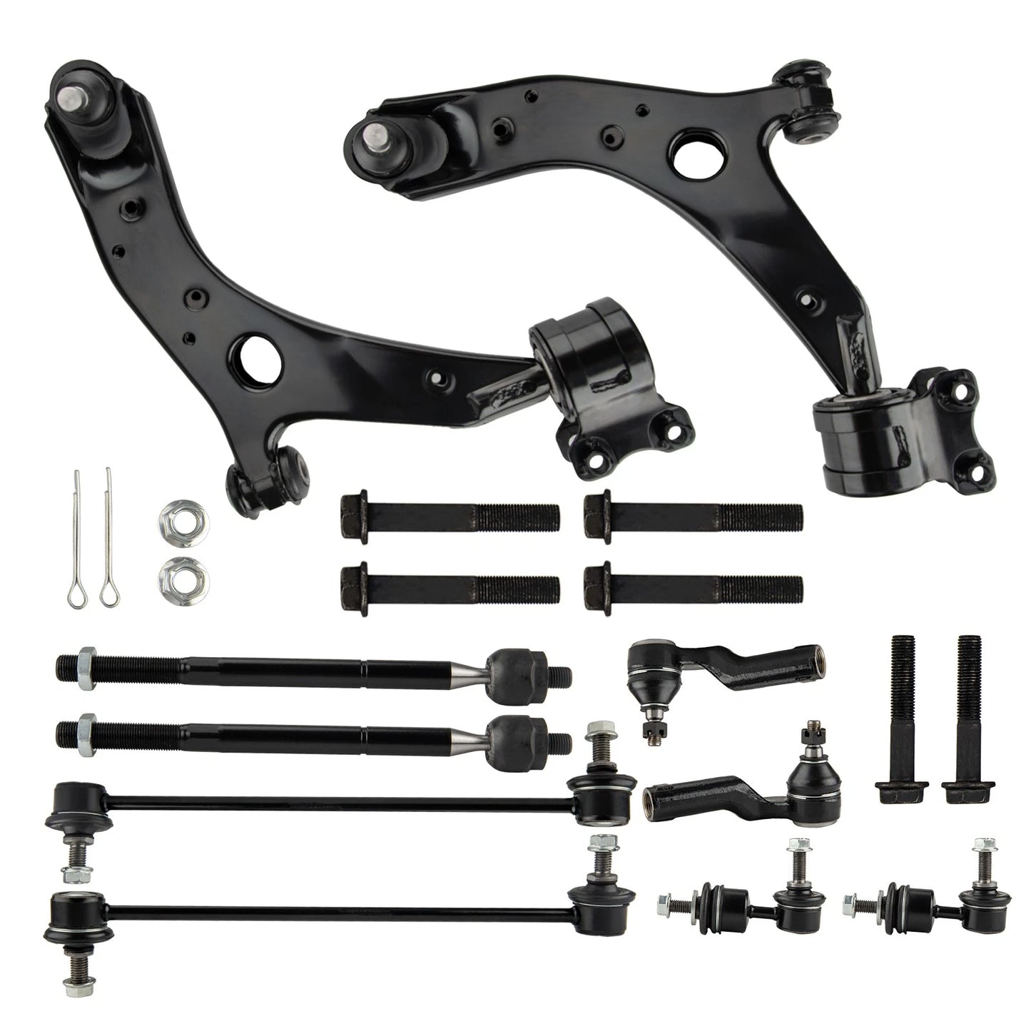 Front Lower Control Arms with Ball Joints for Mazda 3 (2004–2009)