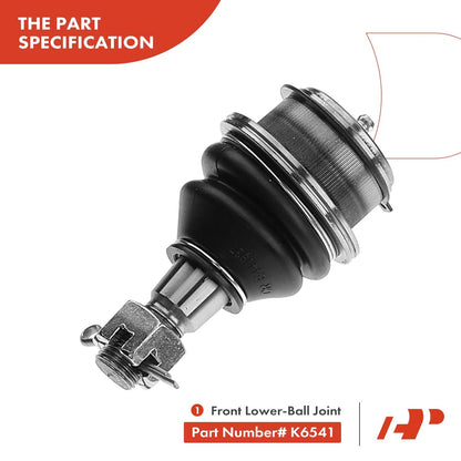 Control Arm Ball Joint for Chevy Silverado 1500 (2014–2019)