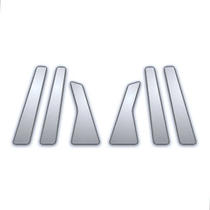 6Pc Chrome Pillar Post Covers for Honda Crosstour (2010–2019)