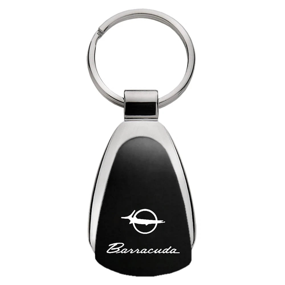 Black Teardrop Keychain - Officially Licensed for Plymouth Barracuda