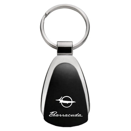 Black Teardrop Keychain - Officially Licensed for Plymouth Barracuda