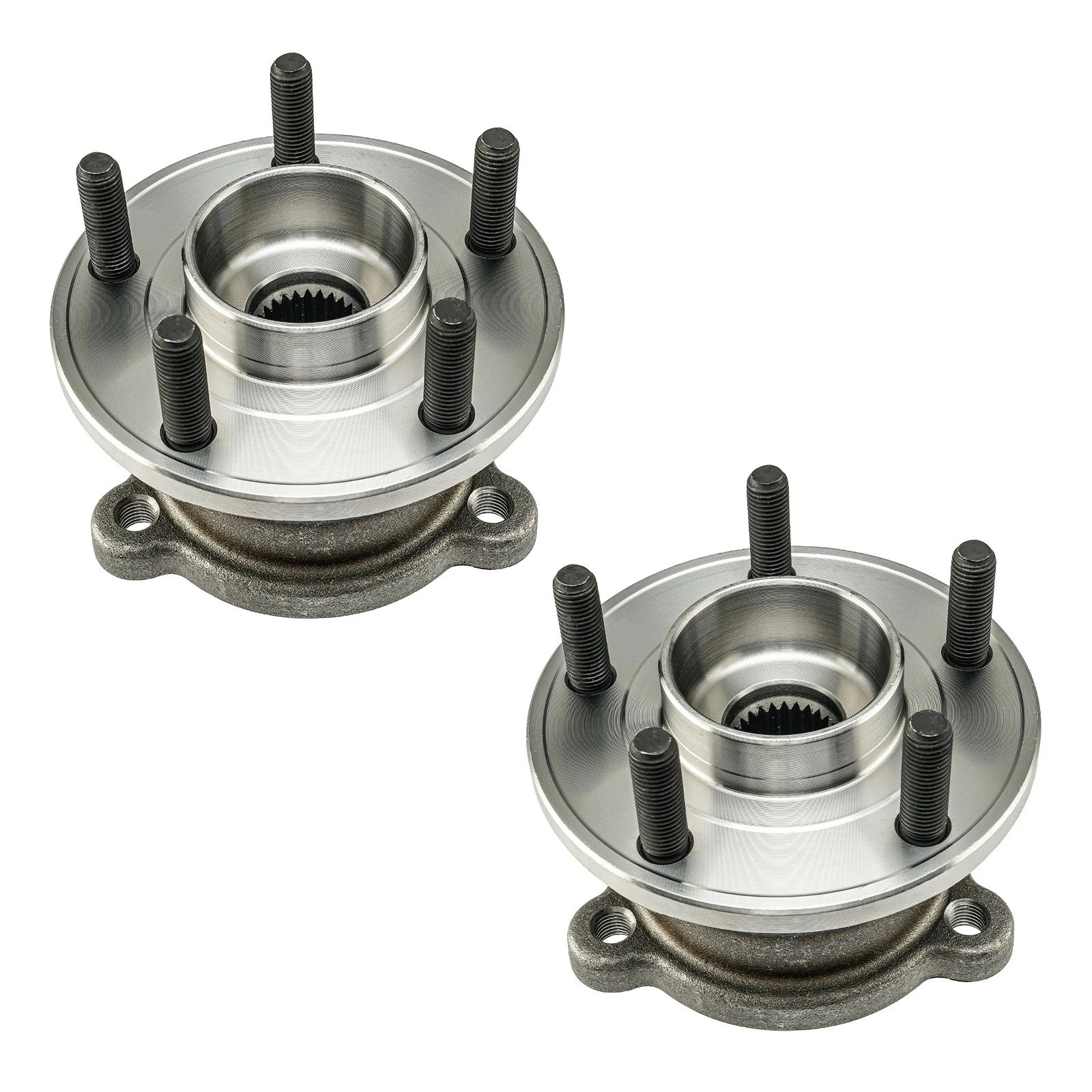 2PC Rear Wheel Hub and Bearing Assembly for 2013–2019 Ford Escape