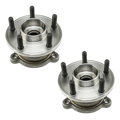 2PC Rear Wheel Hub and Bearing Assembly for 2013–2019 Ford Escape