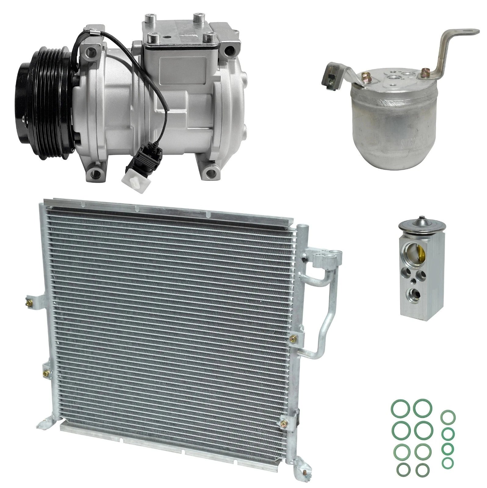 A/C Compressor Kit with Condenser for BMW 325i 2.5L (1995–1995)