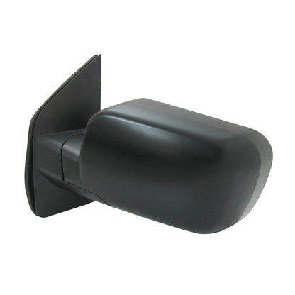 Replacement Textured Driver Side Power Door Mirror w/o Towing Package