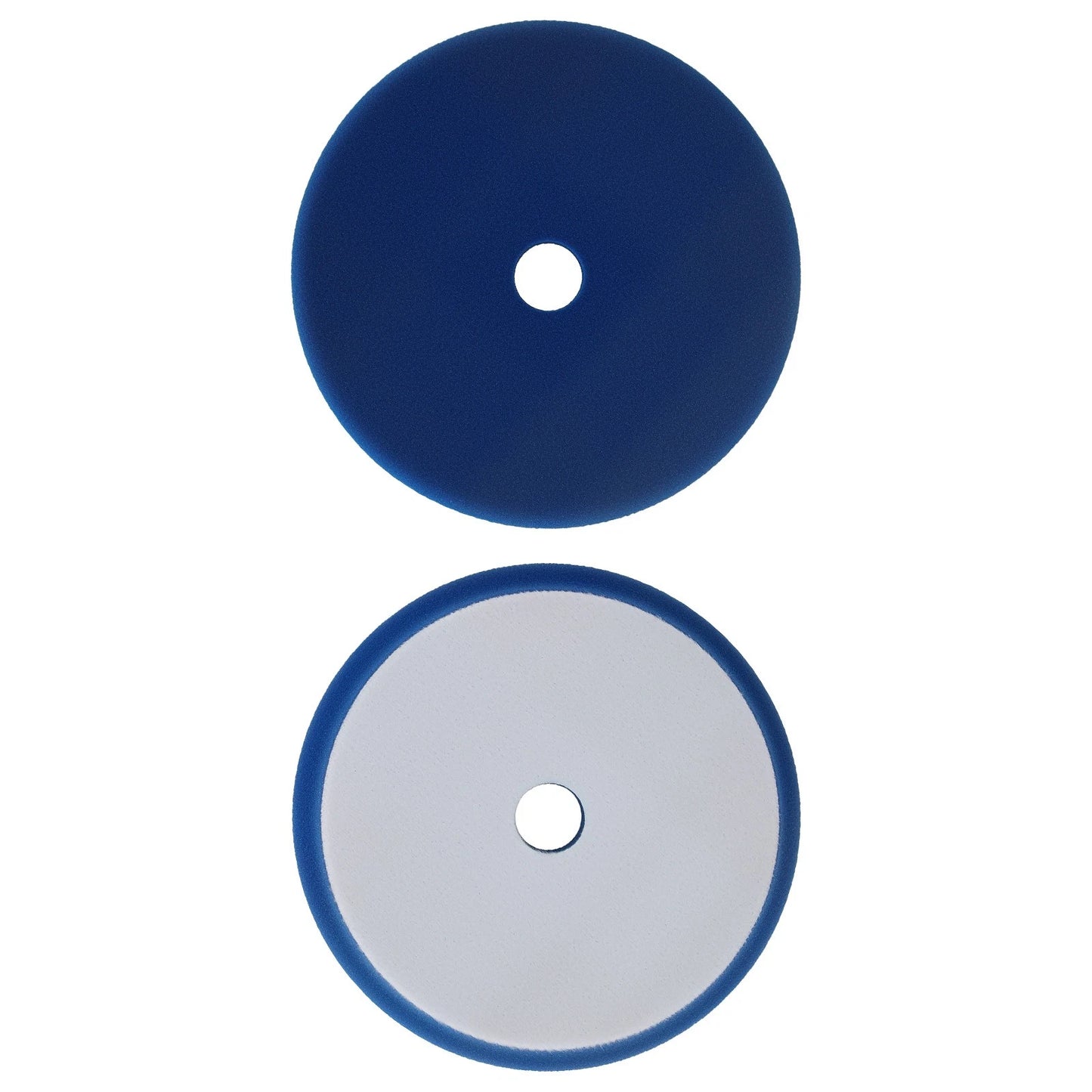 2PC Fine Buffing Sponge Pads for Car Polishing (6 Inch) (5 Inch)