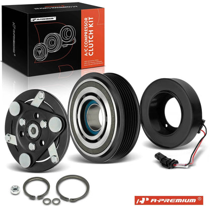 A/C Compressor Clutch Kit for Buick Lacrosse (2012) Cadillac SRX (2012–2016)