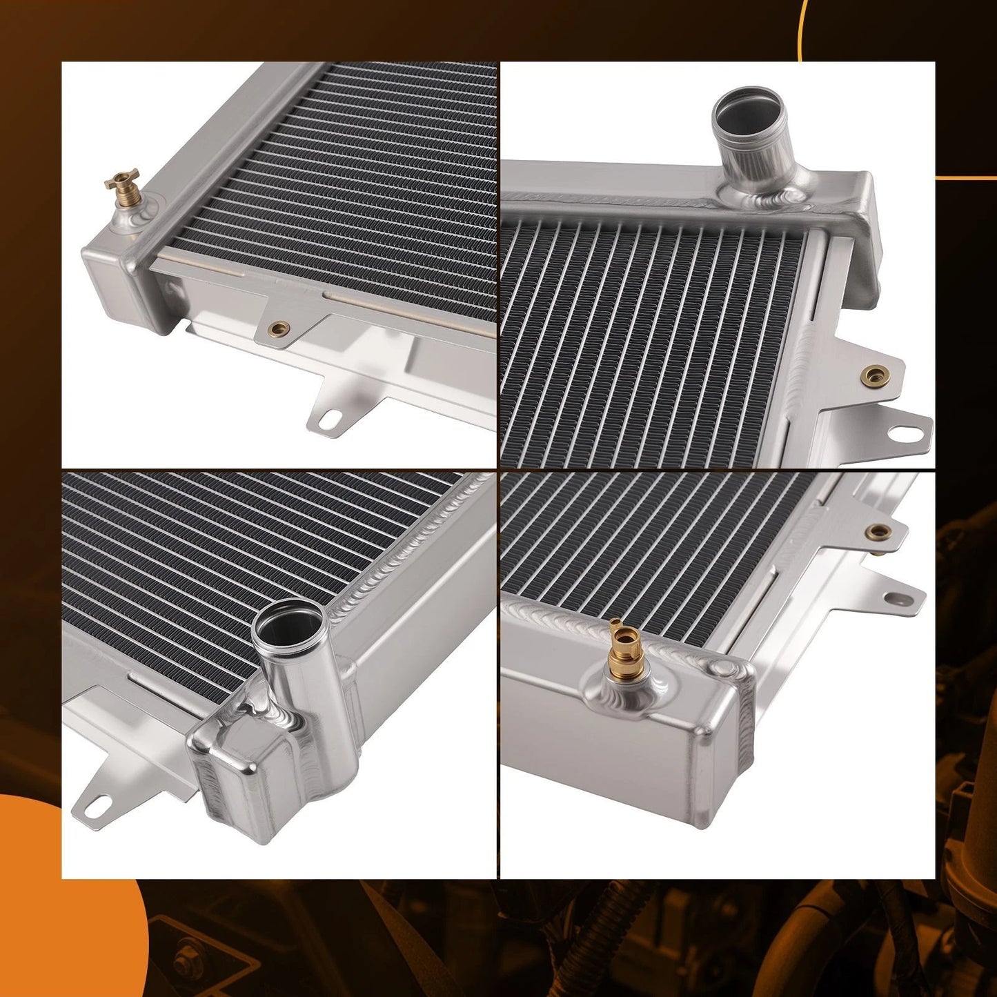 3-Row Aluminum Radiator for Toyota Pickup 4Runner (1984–1995)