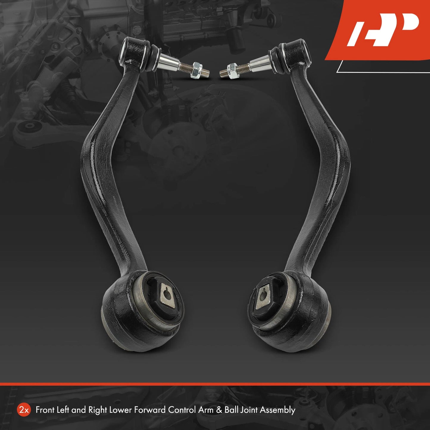 2X Front Lower Control Arm with Ball Joint for Chevy Caprice