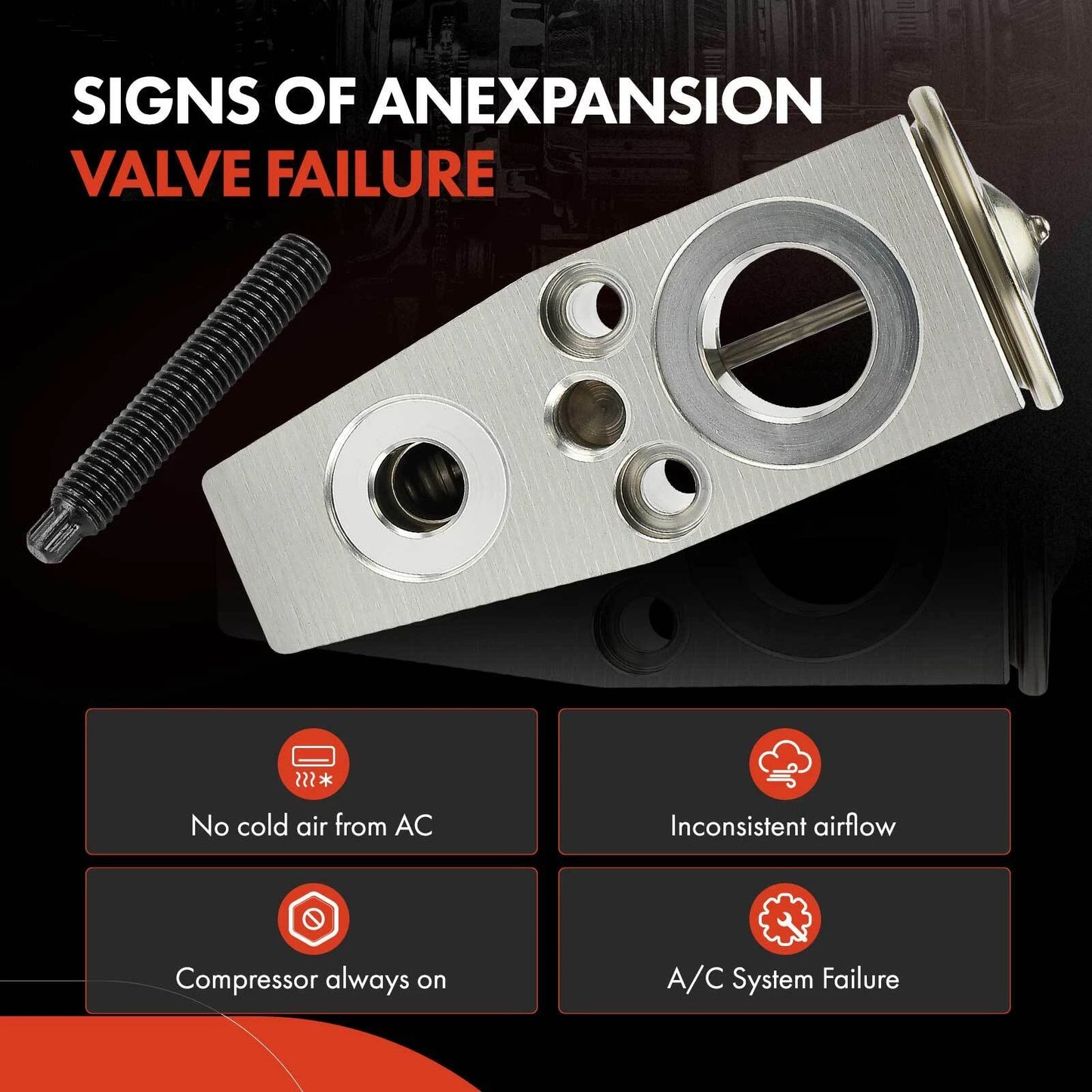 A/C Expansion Valve for Buick Lucerne Cadillac DTS (2006–2011)