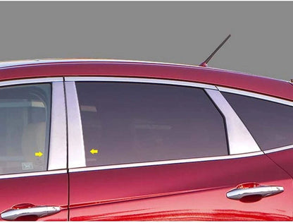 4pc. Luxury FX Chrome Pillar Post Trim for 2010-2015 Honda Crosstour