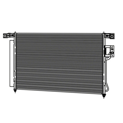 A/C Condenser Replacement w Receiver Drier for Hyundai Santa Fe (2007–2009)
