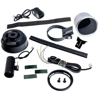 7 Color LED 80mm Tachometer Gauge for 12V Gasoline (1980–1980)