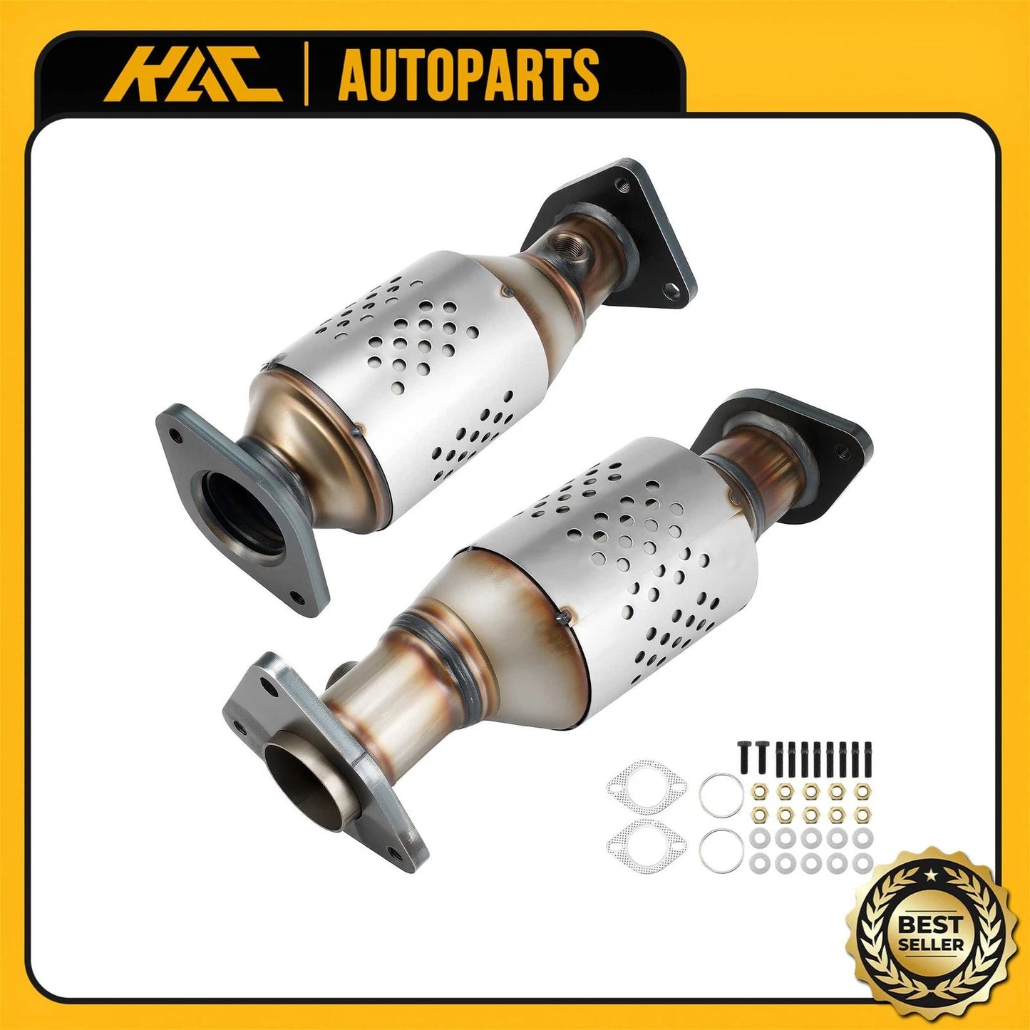 Front Catalytic Converter Set for 2005–2015 Nissan Xterra V6 4.0L