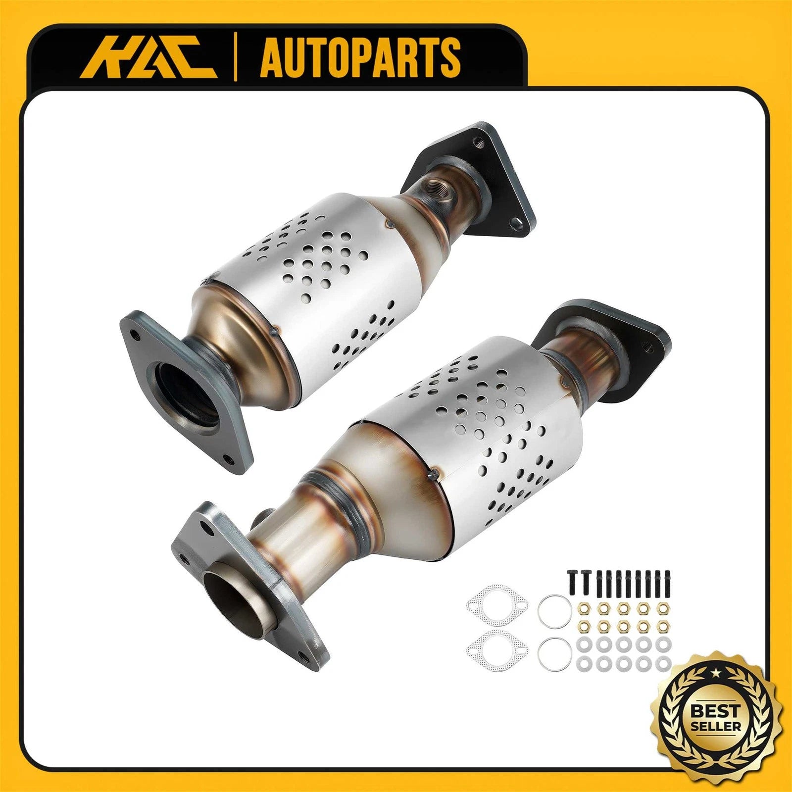 Front Catalytic Converter Set for 2005–2015 Nissan Xterra V6 4.0L