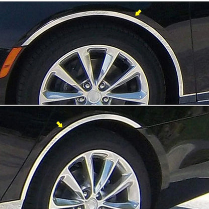 Chrome Fender Trim with Gasket Replacement for 2013–2017 Cadillac XTS