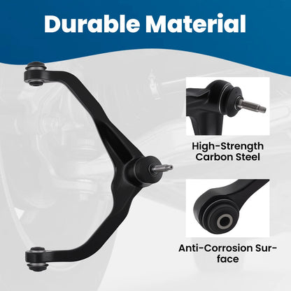 4pc Front Upper Control Arm Lower Ball Joint for Dodge Nitro Jeep Liberty (2008–2012)