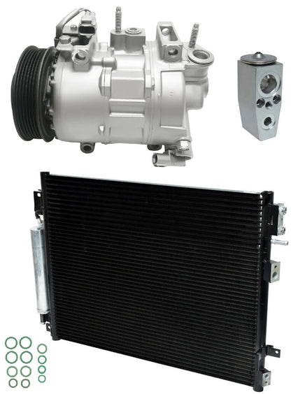 A/C Compressor Kit With Condenser for Dodge Challenger 3.6L (2021–2023)