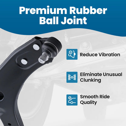 Front Lower Control Arm Ball Joint and Tie Rod Kit for Ford Focus (2000–2004)