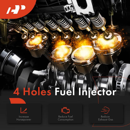 5X Fuel Injector for Chevrolet Colorado GMC Canyon Hummer H3 (2009–2012)