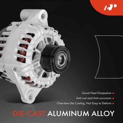 Alternator for Chevrolet Cruze (2014–2015) 2.0L 140A 6-Grove Pulley