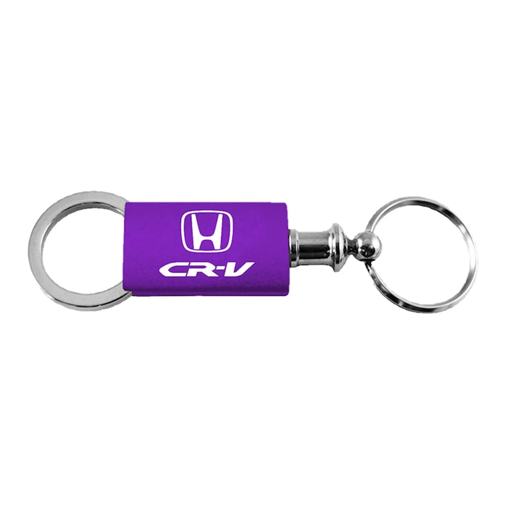 Purple Anodized Aluminum Valet Keychain - Officially Licensed for Honda CR-V