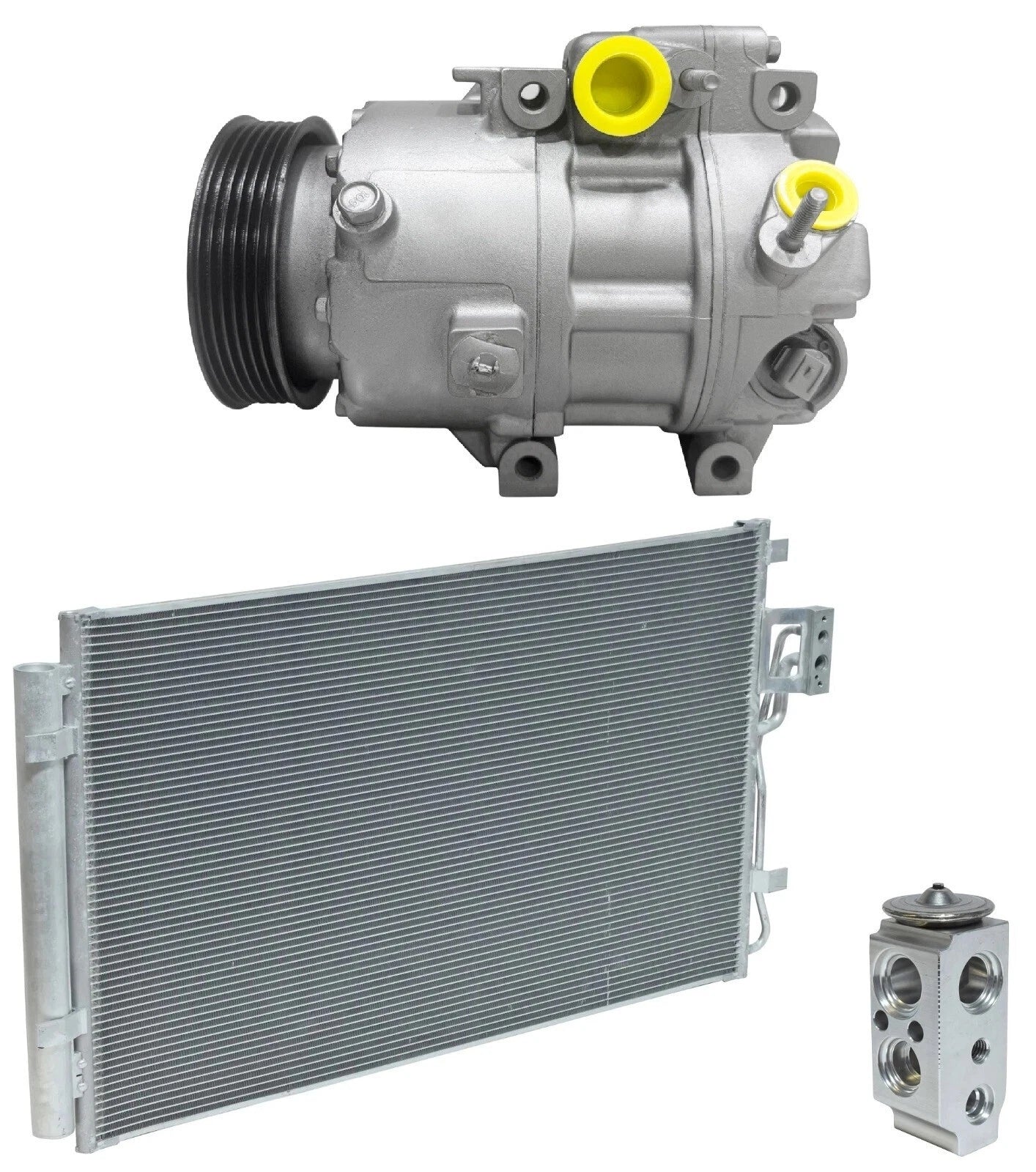 AC Compressor Kit w Condenser for Kia Sorento 3.3L (2015–2015)