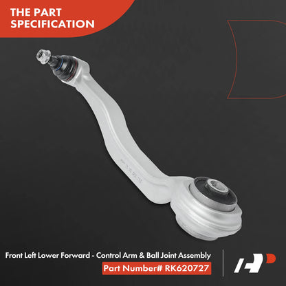 6X Front Control Arm & Ball Joint for Mercedes-Benz CLS500 (2006–2010)