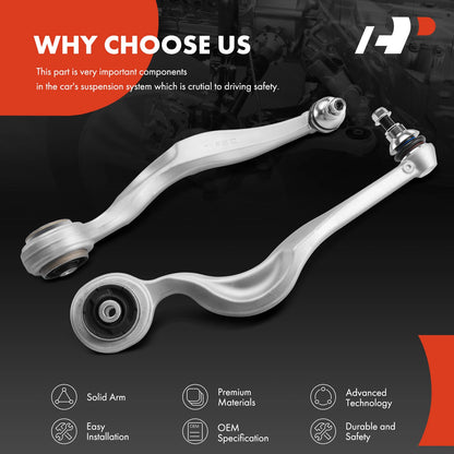 2X Front Lower Control Arm with Ball Joint for Mercedes-Benz