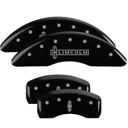 Caliper Covers Set of 4 Black for Lincoln Aviator Black Label (2020–2024)