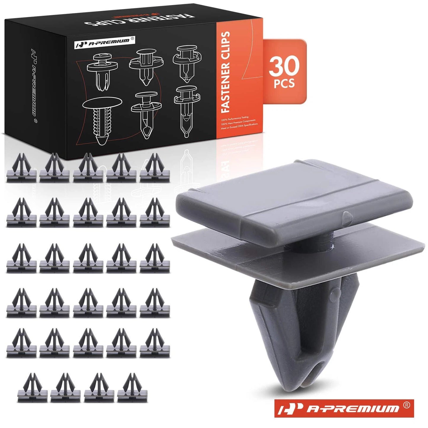 30x Nylon Rocker Panel Moulding Clips for Chevy Olds