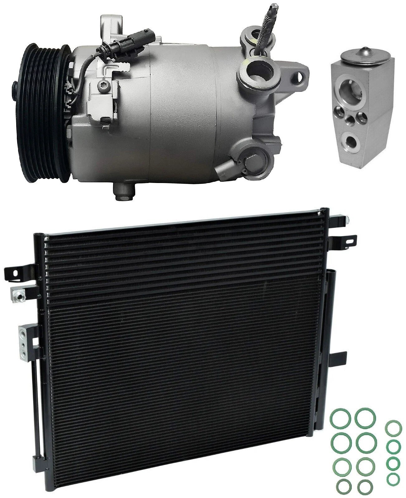 AC Compressor Kit With Condenser for Chevrolet Colorado 3.6L (2016–2019)