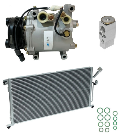 A/C Compressor Kit With Condenser for Mitsubishi Lancer 2.4L (2004–2007)