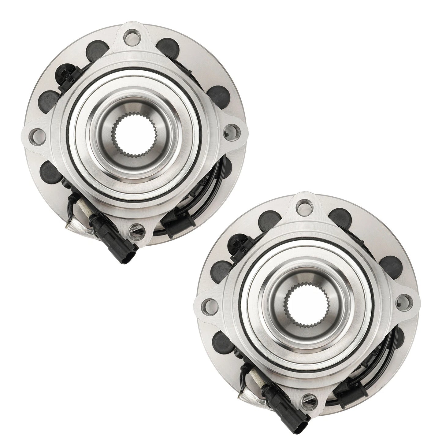 2pc Front Wheel Bearing Hub Assembly for RAM 2500 2014–2018 & 3500 2013–2018
